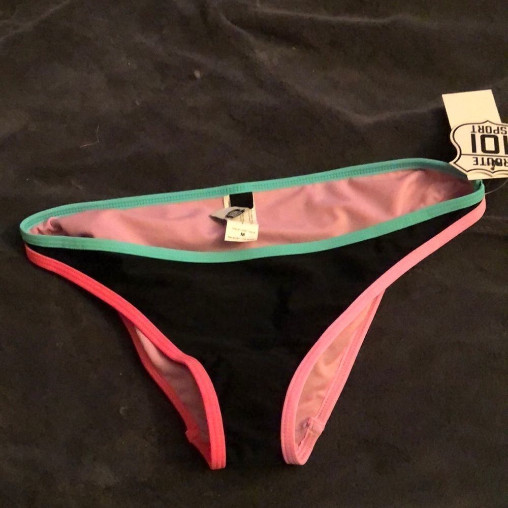 Route 101 sport black bikini bottoms